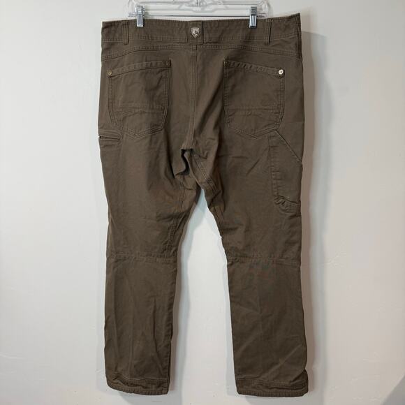 Kuhl Men's The Lawless Jean Pant Cargo Workwear Hiking Brown 40 x 34 - Picture 2 of 10